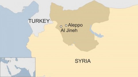 Syrian 'air raid on mosque kills 42' in Aleppo province