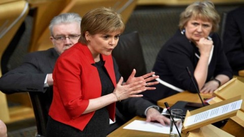 Scottish parliament begins debate on new independence referendum