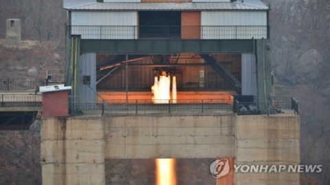 North Korea conducted another rocket engine test last week: report