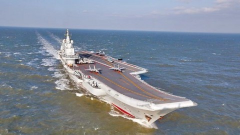 中國航艦刻意繞宮古海峽 展示軍武威脅
