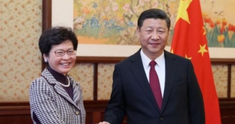 習近平與下任香港特首會談，「一國兩制不會動搖」