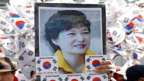 South Korean prosecutors charge ousted leader Park and Lotte chief with bribery