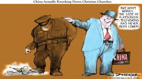 Nervous China ramps up religious persecution