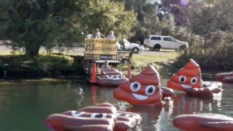 'Poo protest' targets New Zealand government