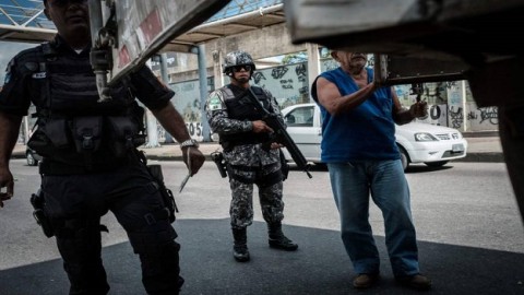 Brazil security forces patrol in Rio amid surge in violence