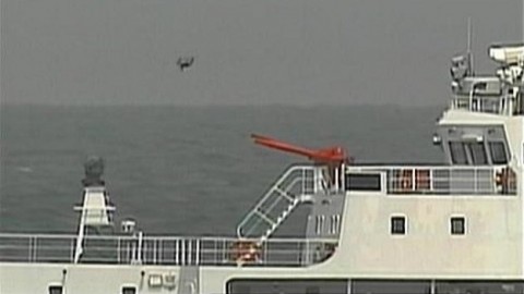 Drone joins four Chinese ships in latest Senkaku intrusion