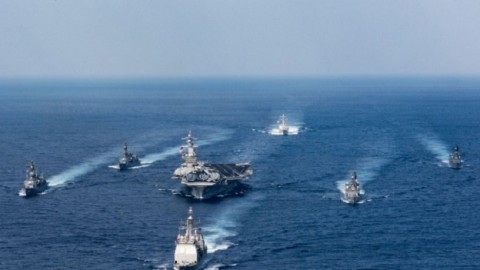 對北韓施壓 美3航母將聚西太平洋