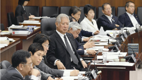 日本自民黨內擴大支持首相憲改案