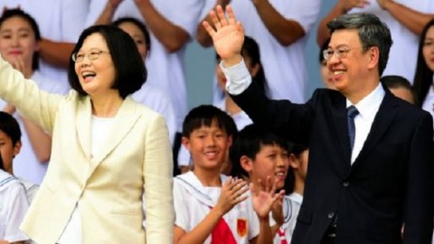 「台灣與中國的差別在民主與自由」 台灣蔡總統發表談話