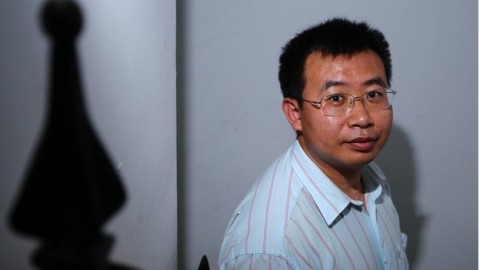 Prominent Chinese rights activist charged with subversion after six months in detention