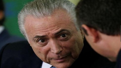 巴西檢察 以收賄罪嫌起訴特梅爾總統 是否會避免受審判