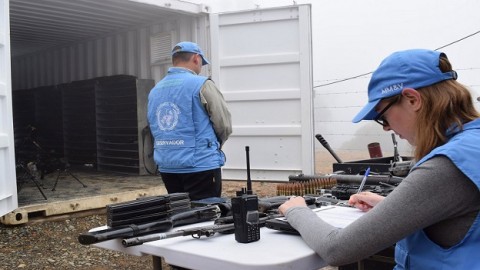 Colombia: UN mission collects nearly all of FARC-EP's remaining weapons