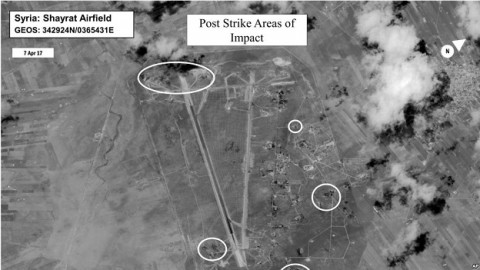 US observes activity at Syrian air base used in previous chemical attack