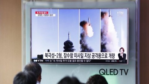 南韓：北韓飛彈飛行高度達2500公里