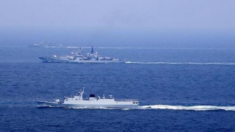 中國海警船 首度入侵日本九州北部領海