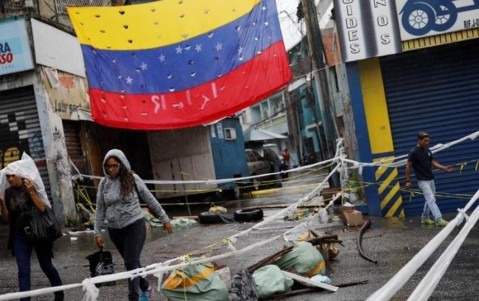 委內瑞拉在野勢力反對制憲議會選舉 呼籲全面罷工