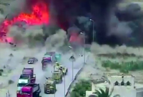 埃及西奈半島的軍事檢查站發生汽車炸彈恐攻 7位平民死亡