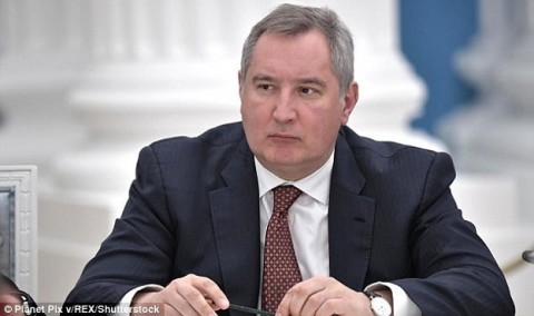 'Expect a response, scoundrels!' Russian deputy prime minister's issues warning after his jet is barred from flying into Romanian airspace