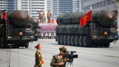 川普在北韓研發ICBM相關議題首度提及「戰爭」