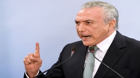Brazil's Michel Temer faces congressional vote on bribery charge