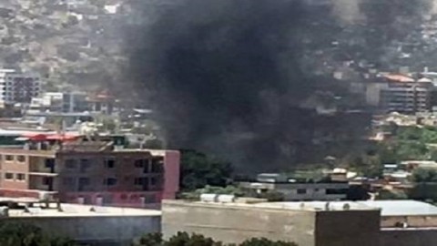 Blasts, gunfire rock Afghan capital of Kabul