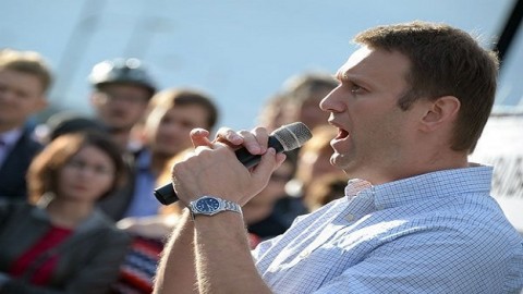 俄羅斯反對派領袖Navalny宣布獲得俄羅斯歷史上最大的政治捐款