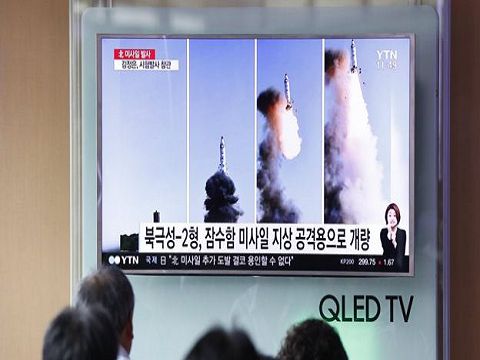 北韓飛彈若越領空 日本不排除攔截