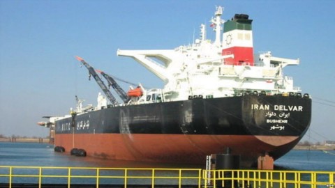 The Iran Delvar, an Iranian Oil Tanker. Image: MEHR