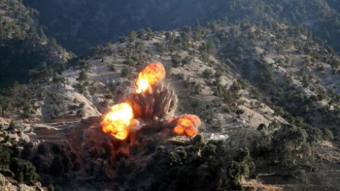 Two coalition airstrikes eliminated Islamic State fighters and facilities in the Nangarhar and Jowzjan provinces of Afghanistan, Feb. 6, 2018. Photo: Jacob Krone / US Army