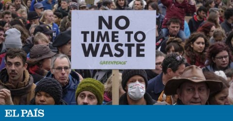 Manifestación en Bruselas en domingo contra el cambio climático