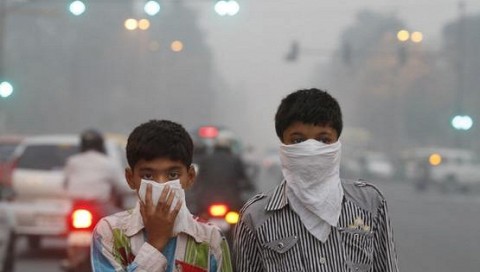 印度德里市因日益嚴重空污問題導致觀光客人數驟減。