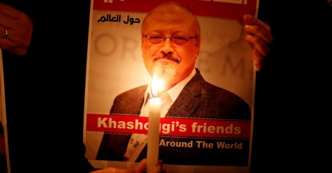 Arabia Saudi journalist Jamal Khashoggi that was killed in his country's embassy in Turkey.