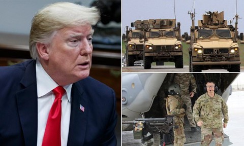 President Donald Trump declared a victory in Syria in the US campaign against ISIS as the military prepares for a total pullout. Photo: RS / MPI / Capital Pictures