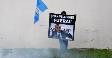 Guatemala is divided between those who support the Ivan Velazquez work in investigating corruption and those who want him to leave the country