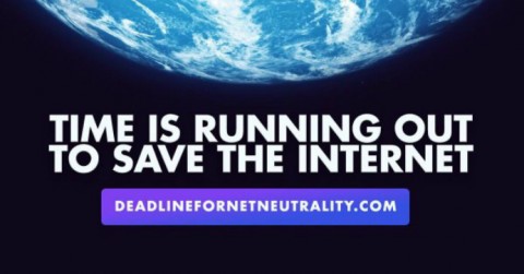 The US House has until Friday to save national net neutrality rules rolled back by the GOP-controlled Federal Communications Commission (FCC) last December. Photo: Fight for the Future/Twitter