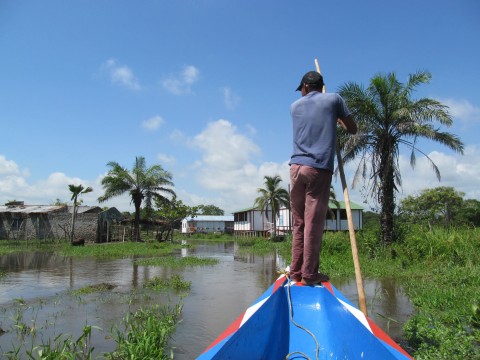 Uno de los sectores en donde se han detectado problemas con el flujo de agua a la Ciénaga Grande está en Bocas de Aracataca, de acuerdo con pequeños campesinos.