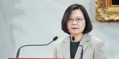 台湾の蔡総統、元日に中国を批判　自由な体制利用し政治介入と