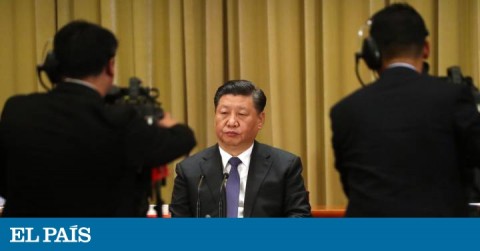 El presidente Xi Jinping, durante su discurso del 40 aniversario del 'Mensaje a los compatriotas de Taiwán'