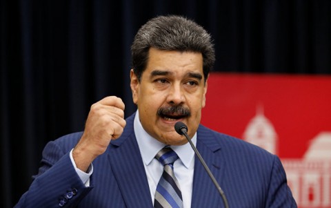 Maduro says Venezuela's congress new leader rejecting legitimacy of Maduro second term is being played by US