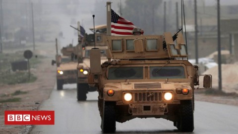 US forces are still operating in the northern Syrian city of Manbij. Photo: AFP