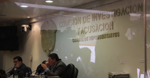 Inside of the Colombian Accusation Commission