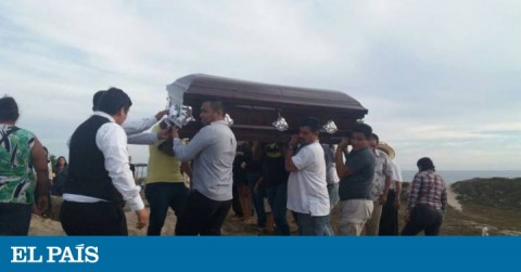 Funeral del periodista Carlos Domínguez. 