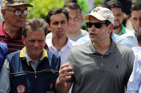 美國參議員Marco Rubio警告委內瑞拉馬杜洛政權，切勿迫害當地反對派領袖Juan Guaido。