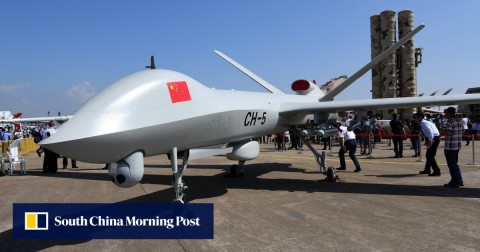 China supplied 153 armed drones to 13 countries in the past five years. 