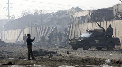 阿富汗北部的邊境檢查站傳遭塔利班(恐怖組織)襲擊，22名士兵死亡。