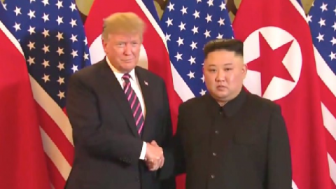 US announces first new North Korea sanctions since failed summit