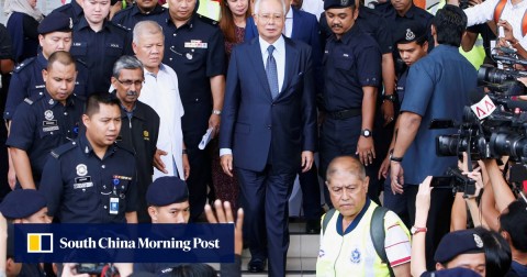 Malaysia’s former prime minister Najib Razak. 