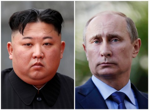 北韓領導人暨工人黨主席金正恩將於25日在海參崴與俄羅斯總統普京舉行會談，雙方將討論北韓核武問題的解決方案。