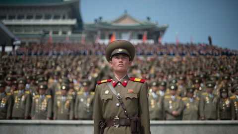 南韓和美國舉行聯合軍演，北韓對此表示將以軍事行動作出回應。
