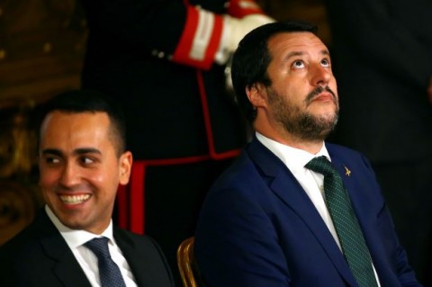 Strife-ridden Italian coalition faces showdown over graft case